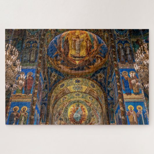 orthodoxe kerkpuzzel legpuzzel (Horizontaal)