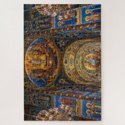 orthodoxe kerkpuzzel legpuzzel (Verticaal)