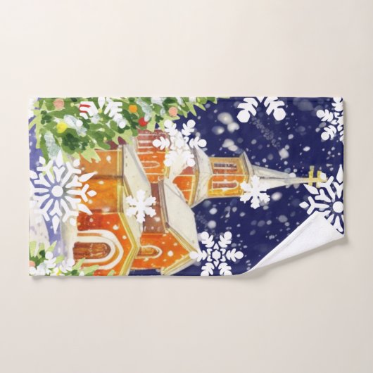 Orthodoxe kerst bad handdoek (Handdoek)