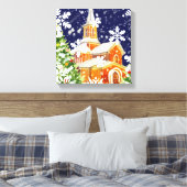 Orthodoxe kerst canvas afdruk (Insitu (Slaapkamer))