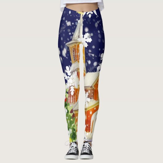 Orthodoxe kerst leggings (Voorkant)