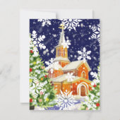 Orthodoxe kerst notitiekaartje (Voorkant)