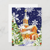 Orthodoxe kerst notitiekaartje (Voorkant / Achterkant)