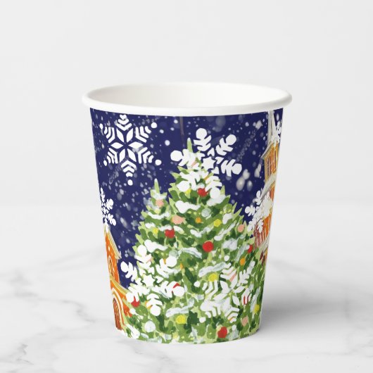 Orthodoxe kerst papieren bekers (Achterkant)