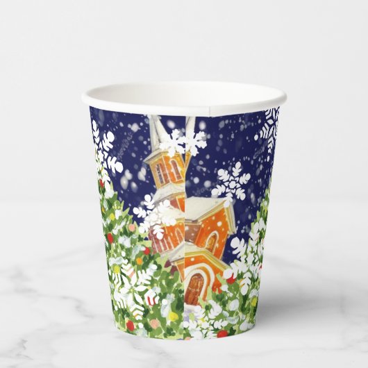 Orthodoxe kerst papieren bekers (Rechts)