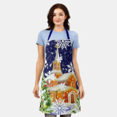 Orthodoxe kerst schort (Gedragen)