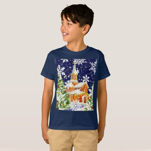 Orthodoxe kerst t-shirt (Voorkant volledig)