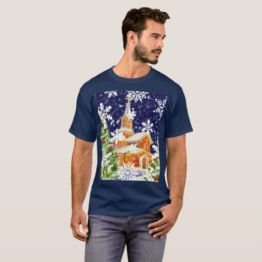 Orthodoxe kerst t-shirt (Voorkant volledig)