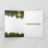 Orthodoxe kerstkaart feestdagen kaart (Binnen)