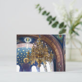 Orthodoxe Kerstmis. De rijke decoratie Briefkaart (Staand voorkant)