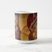 Orthodoxe kerstmok met pictogrammen koffiemok (Center)