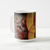 Orthodoxe kerstmok met pictogrammen koffiemok (Voorkant links)