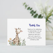 Orthodoxe kinderverjaardagsfeestje voor Party Anim Bedankkaart (Staand voorkant)