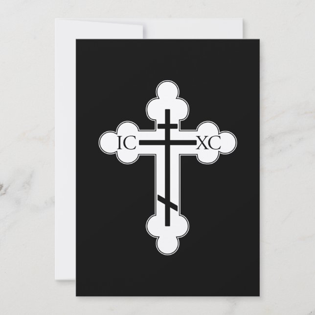 Orthodoxe kruis (Voorkant)