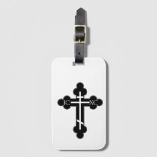 Orthodoxe kruis bagagelabel
