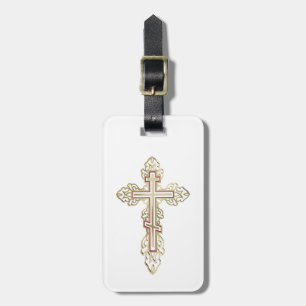Orthodoxe kruis bagagelabel