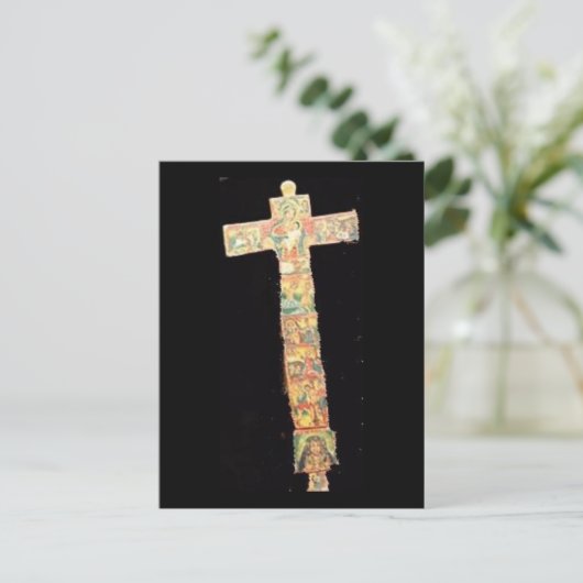 orthodoxe kruis briefkaart (Staand voorkant)