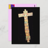 orthodoxe kruis briefkaart (Voorkant / Achterkant)