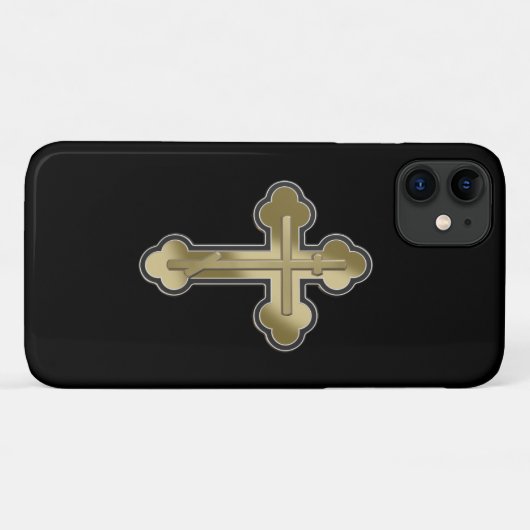 Orthodoxe kruis Case-Mate iPhone case (Achterkant (horizontaal))