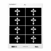 Orthodoxe kruis etiket (Full Sheet)