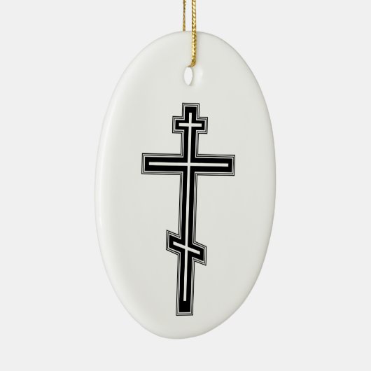 Orthodoxe kruis keramisch ornament (Rechts)