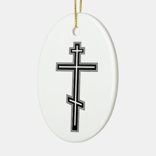 Orthodoxe kruis keramisch ornament (Links)