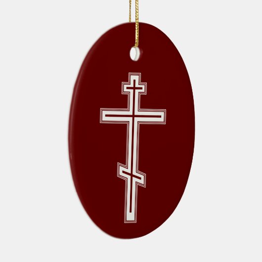 Orthodoxe kruis keramisch ornament (Rechts)