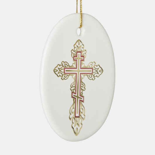 Orthodoxe kruis keramisch ornament (Rechts)