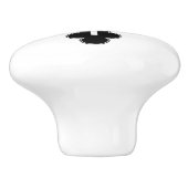 Orthodoxe kruis keramische knop (Zijkant)