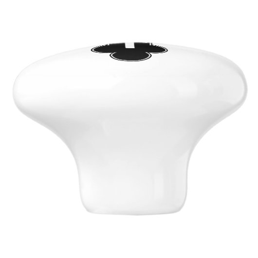 Orthodoxe kruis keramische knop (Zijkant)