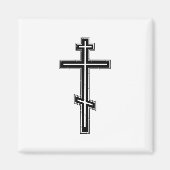 Orthodoxe kruis magneet (Voorkant)