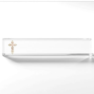 Orthodoxe kruis naambordje