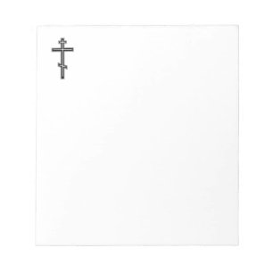 Orthodoxe kruis notitieblok