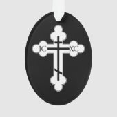 Orthodoxe kruis ornament (achterkant)