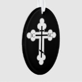 Orthodoxe kruis ornament (voorkant)