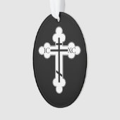 Orthodoxe kruis ornament (voorkant)