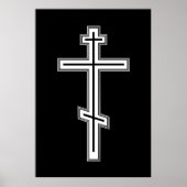 Orthodoxe kruis poster (Voorkant)