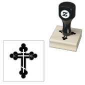 Orthodoxe kruis rubberstempel (Gestempeld)