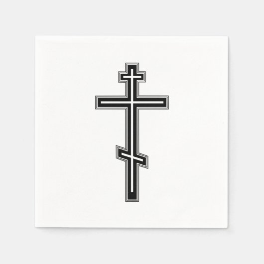 Orthodoxe kruis servet (Voorkant)