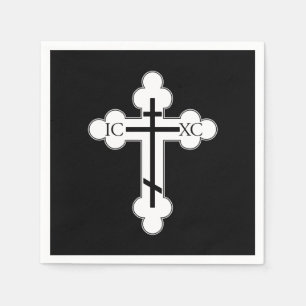 Orthodoxe kruis servetten
