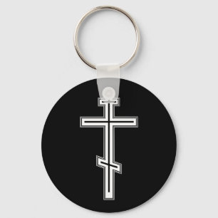 Orthodoxe kruis sleutelhanger