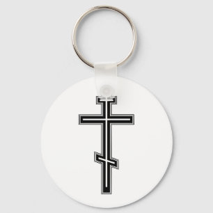 Orthodoxe kruis sleutelhanger