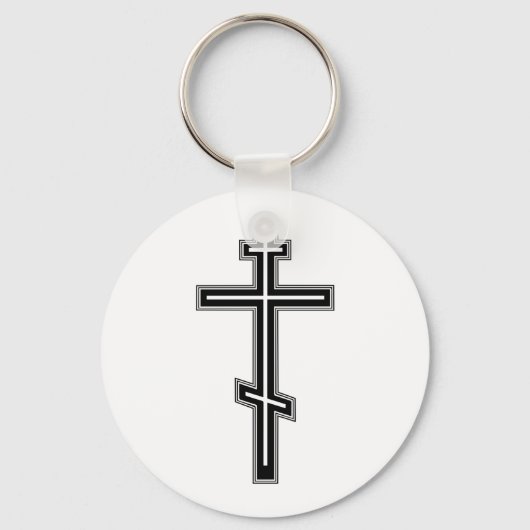 Orthodoxe kruis sleutelhanger (Voorkant)