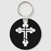 Orthodoxe kruis sleutelhanger (Voorkant)