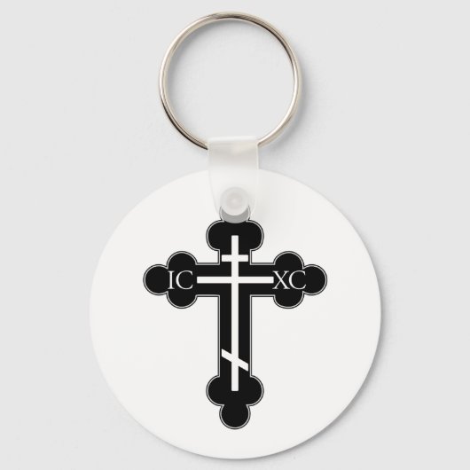 Orthodoxe kruis sleutelhanger (Voorkant)