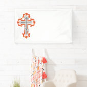 Orthodoxe kruis spandoek (Insitu)