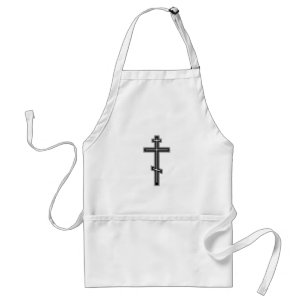 Orthodoxe kruis standaard schort