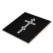 Orthodoxe kruis tegeltje (Zijkant)