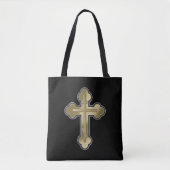 Orthodoxe kruis tote bag (Voorkant)