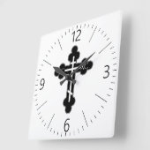 Orthodoxe kruis vierkante klok (Hoek)